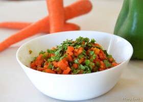 Carrot Capsicum Palya